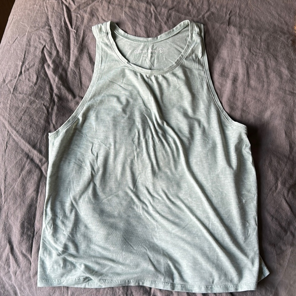 Outdoor voices mint green tank